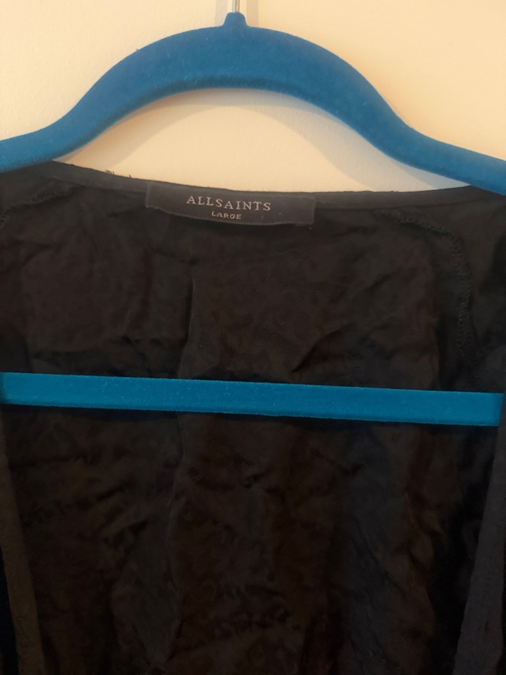 All saints Black sleeveless Jacket - Classic Minimalist